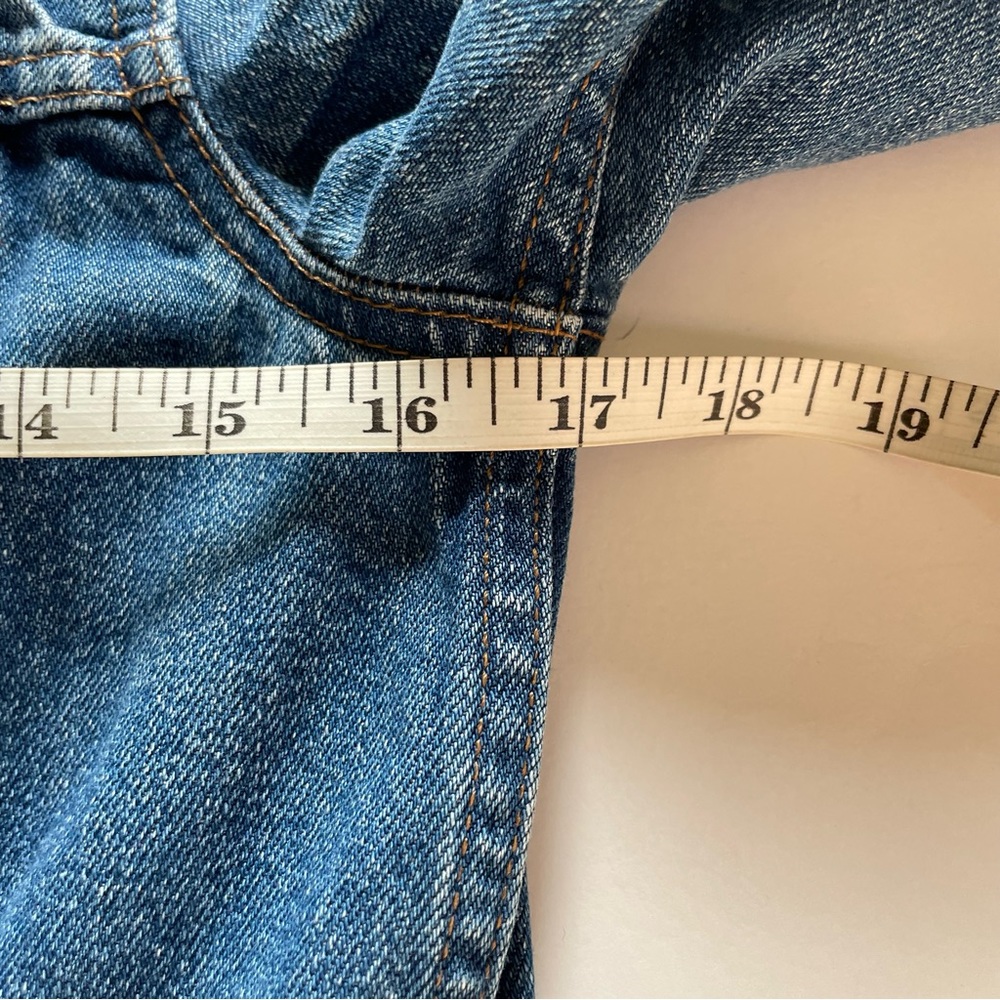 Madewell Women's Solid Button Down Denim Jacket B… - image 3